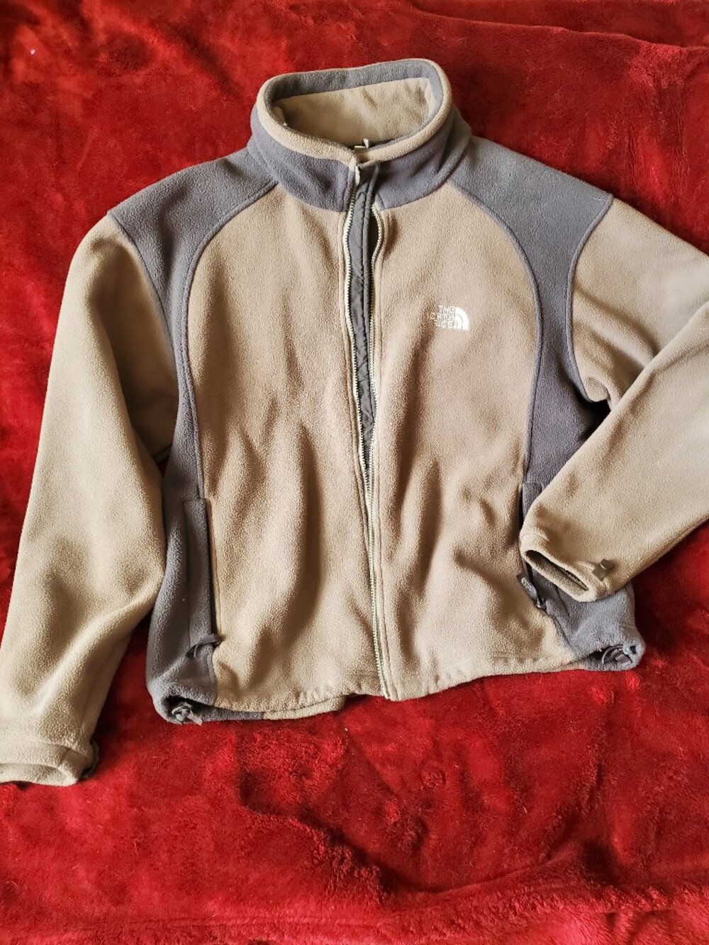 the North Face Green and Black Men's Medium Full Zip Medium Weight Jacket